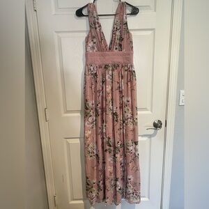 Windsor Blush Floral Maxi Dress